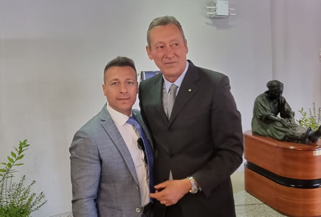 12 aprile 2023. Il SIC presente alla cerimonia commemorativa del 171° annuale della fondazione della Polizia di Stato