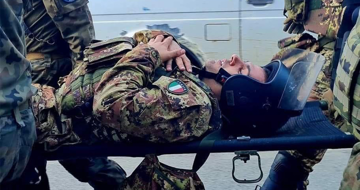 Il SIC vicino ai 14 militari italiani feriti in Kosovo