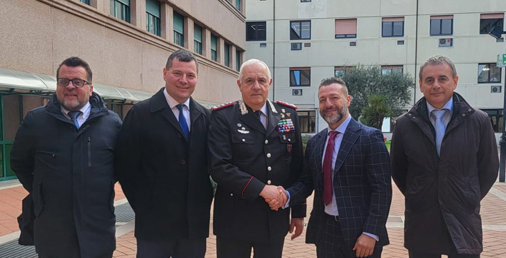 Il SIC ed il SAC incontrano il Comandante Generale dell’Arma dei Carabinieri per lo scambio degli auguri pasquali