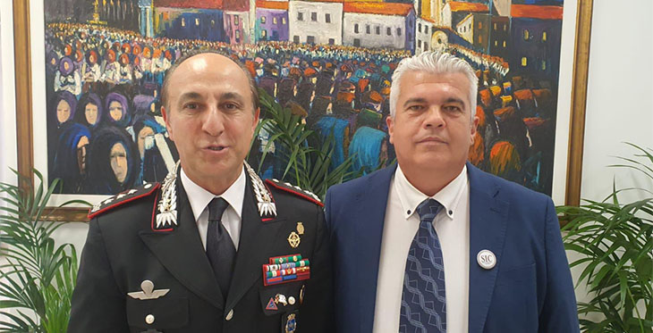 Il Comandante interregionale “Podgora” incontra il SIC nel corso della visita al Comando provinciale Carabinieri di Sassari. Le altre APCSM…non pervenute!