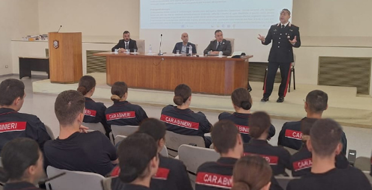 Assemblea presso la Scuola Allievi Carabinieri Iglesias