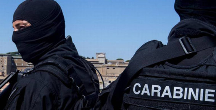 Il SIC esprime vivo compiacimento per l’operazione “Drago” condotta dai Carabinieri