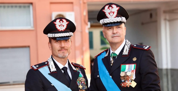 Il SIC presente alla cerimonia di avvicendamento al comando della legione Abruzzo e Molise