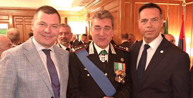 Roma, cerimonia ufficiale di insediamento del Generale C.A. Massimo Mennitti quale Vicecomandante Generale dell’Arma dei Carabinieri