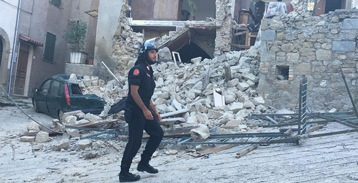 Sisma 2016 nelle Regioni del Centro Italia. Il SIC denuncia le gravi condizioni lavorative in cui operano i Carabinieri