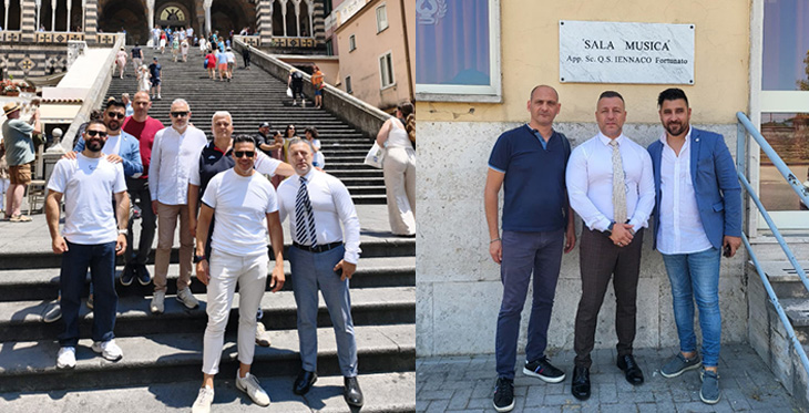 Assemblee sindacali presso il 10° Reggimento Carabinieri Campania e il Comando Compagnia Carabinieri di Amalfi