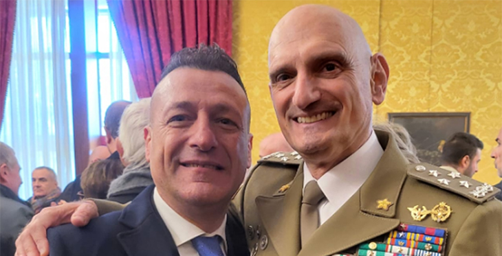 Il SIC incontra il Capo di Stato Maggiore della Difesa, Generale C.A. Luciano Portolano