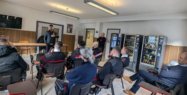 Assemblea Sindacale SIC nel Comando Compagnia di Egna, Bolzano-Alto Adige