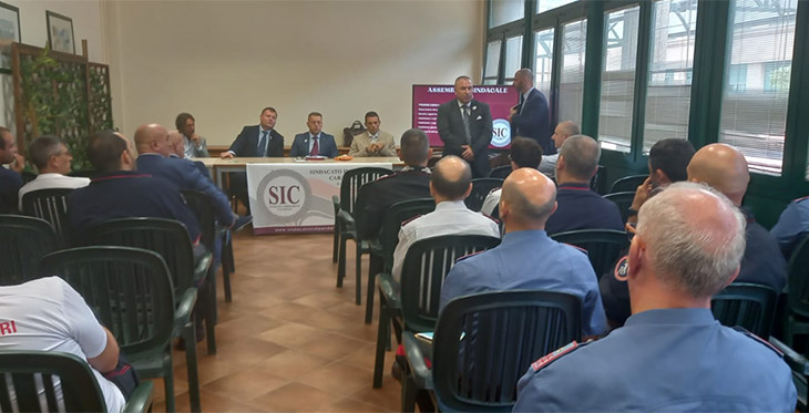 Roma 12 settembre 2024. il SIC incontra il quadro permanente del Comando Generale dell’Arma dei Carabinieri