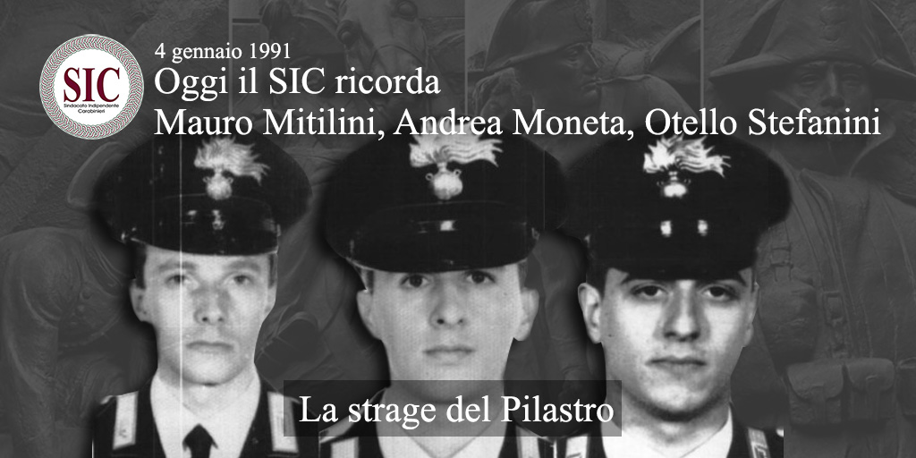 Oggi il SIC ricorda Mauro Mitilini, Andrea Moneta e Otello Stefanini