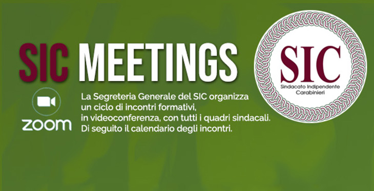 Nuovo appuntamento con il ciclo SIC Meetings