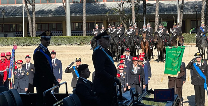 Il SIC presente alla cerimonia di avvicendamento del Comandante Generale dell’Arma dei Carabinieri